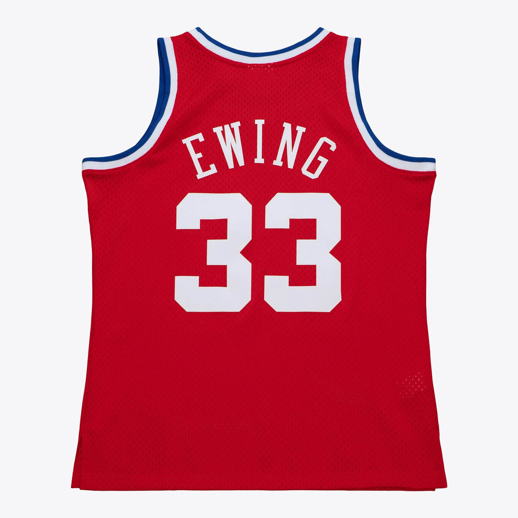 Patrick Ewing New York Knicks 1989 All-Star Authentic Swingman Jersey - Scarlet product image 4, provided for visual