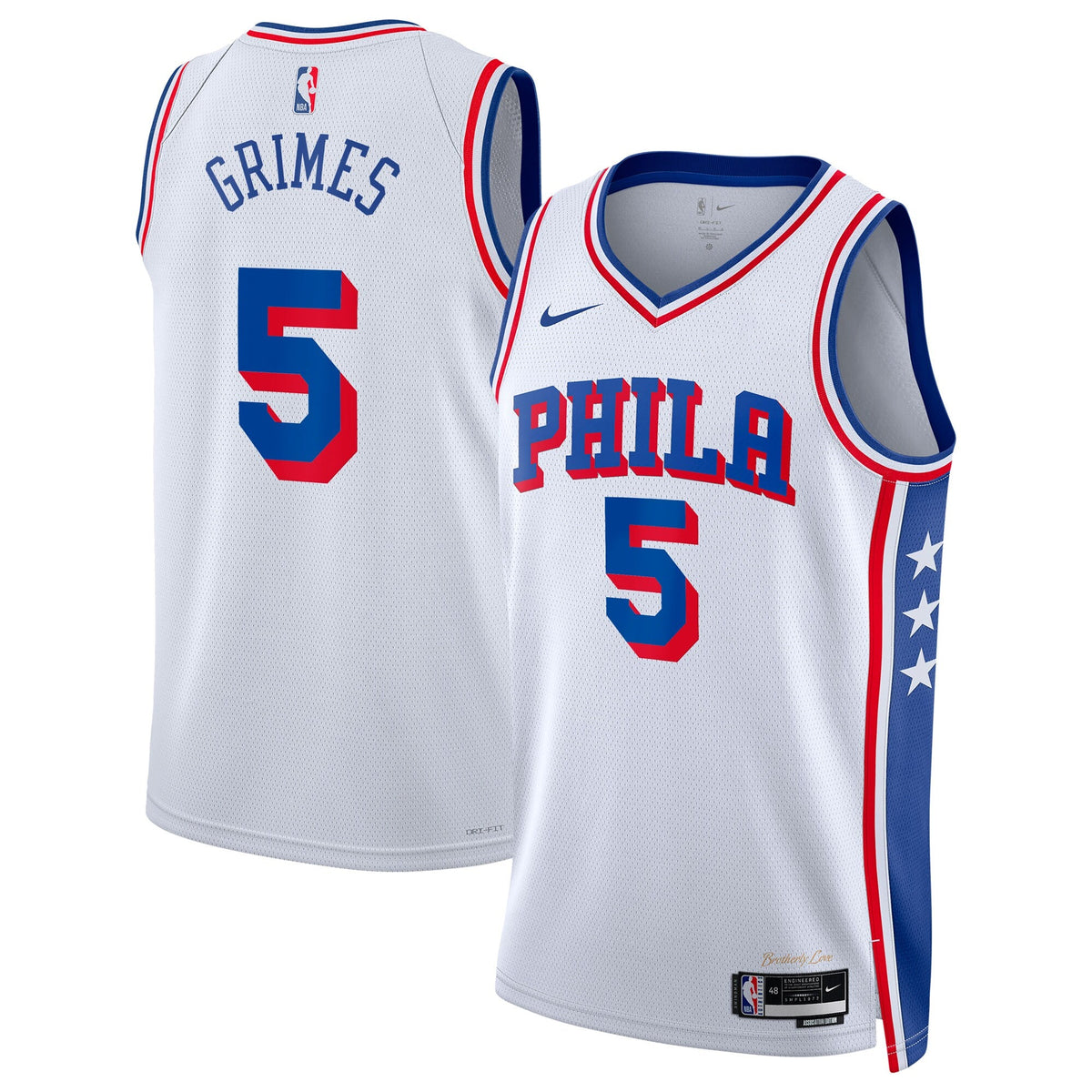 Philadelphia 76ers Nike Association Edition Swingman Jersey product image 1