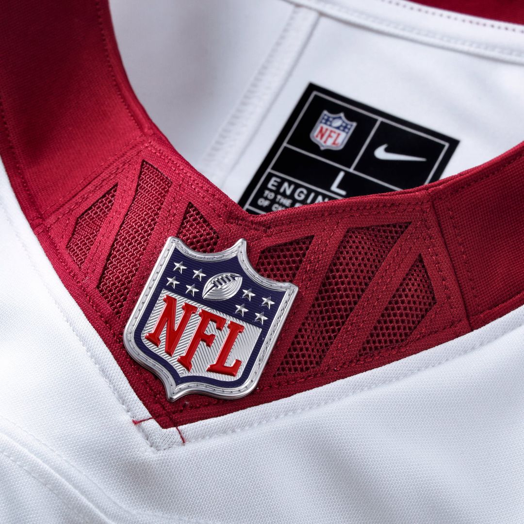 Washington Commanders Jayden Daniels White Vapor F.U.S.E. Limited Super Bowl Era Jersey product image 11, provided for