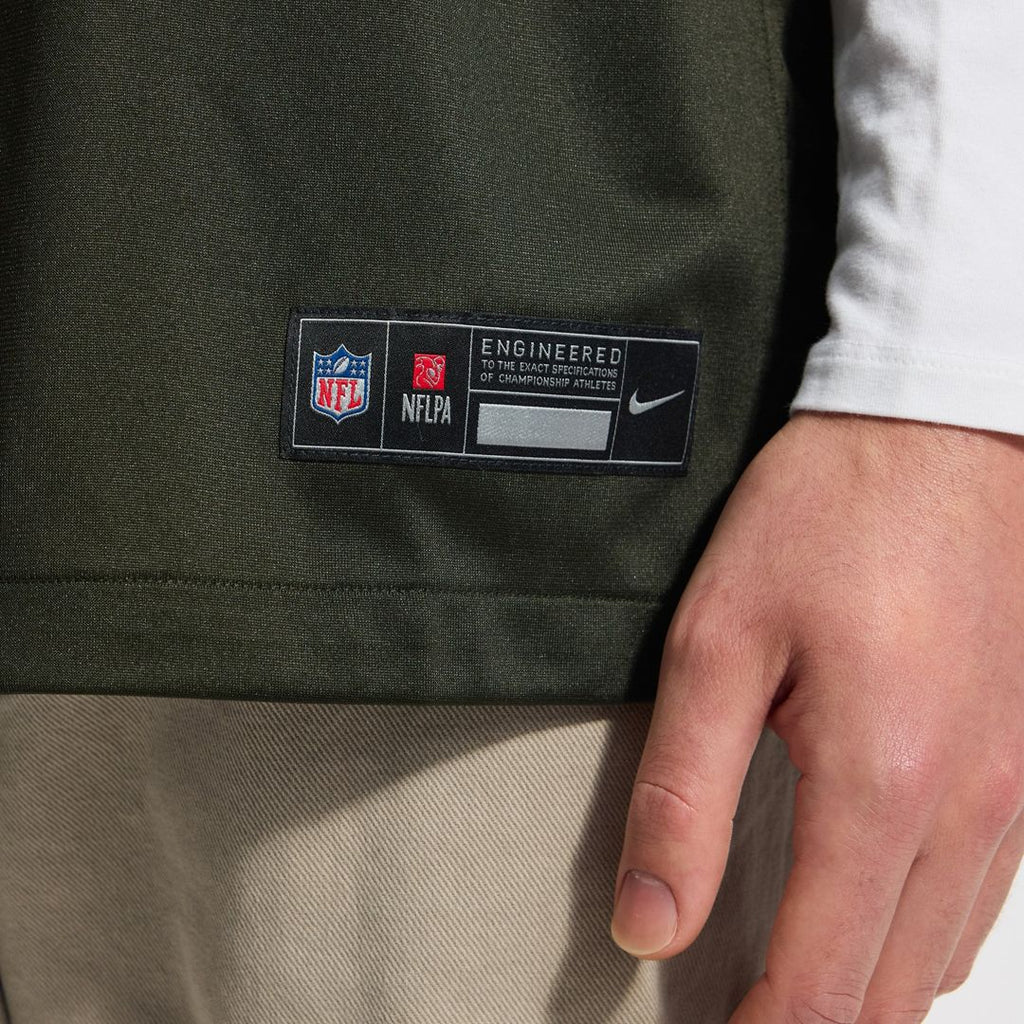 New York Jets Breece Hall Green Rivalries Collection Game Jersey product image 8, provided for visual reference and product