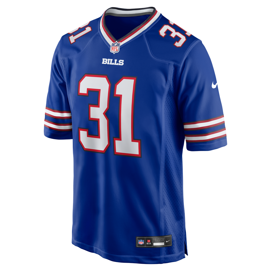 Buffalo Bills Maxwell Hairston Royal Game Player Jersey product image 2, provided for visual reference and product detail