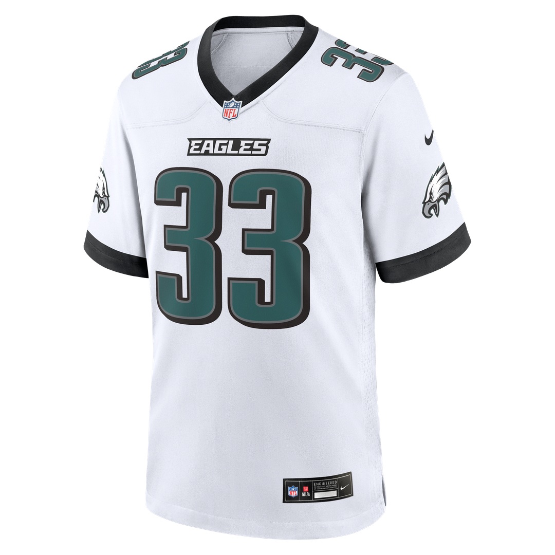 Philadelphia Eagles Cooper DeJean Midnight Green Team Game Jersey product image 11, provided for visual reference and