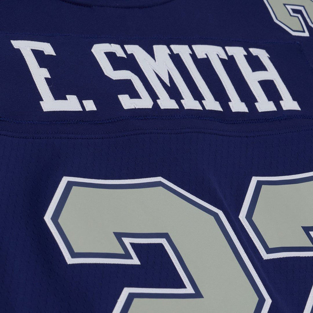Dallas Cowboys Emmitt Smith Navy Retired Legacy Replica Player Jersey product image 5, provided for visual reference and