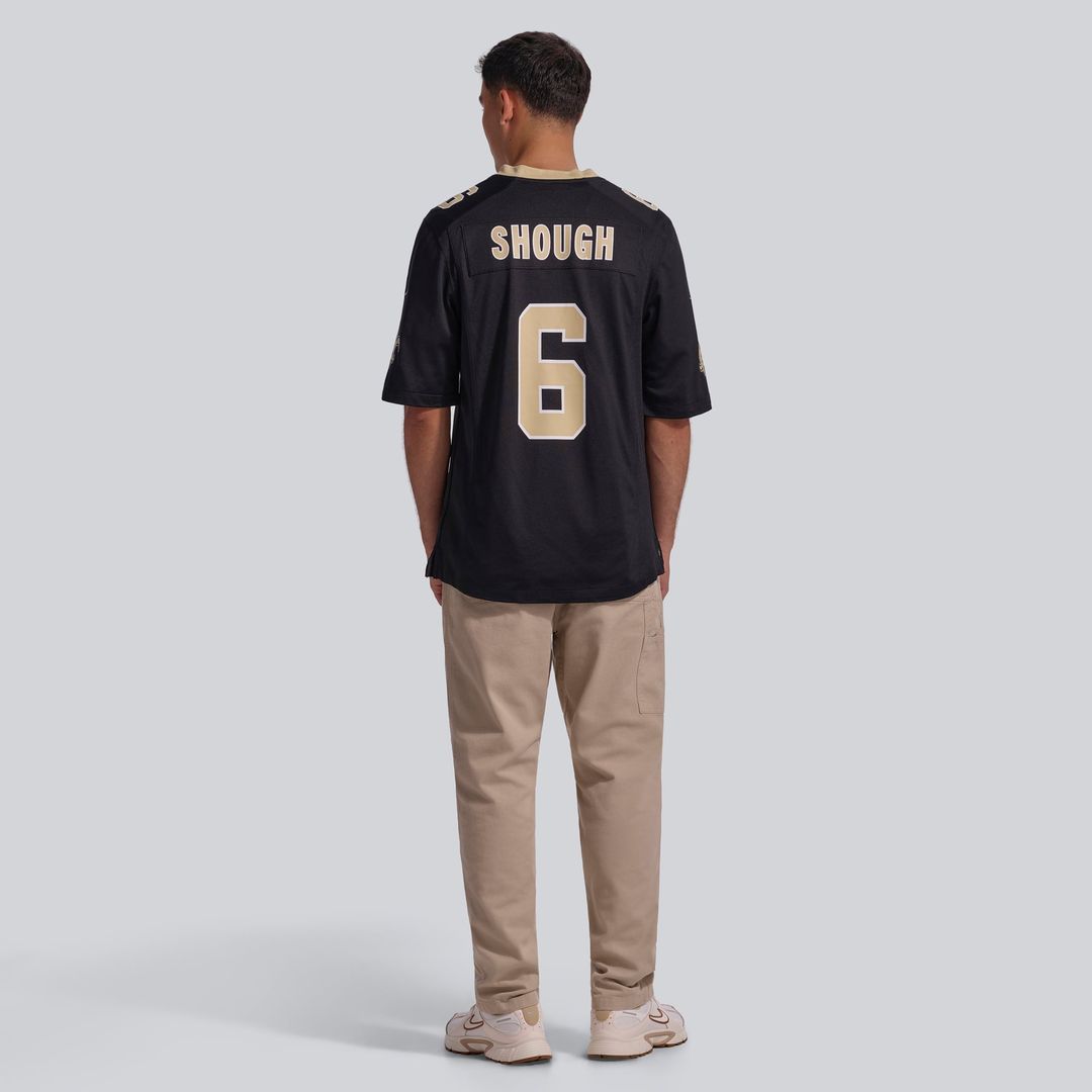 New Orleans Saints Tyler Shough Gold Alternate Game Player Jersey product image 11, provided for visual reference and