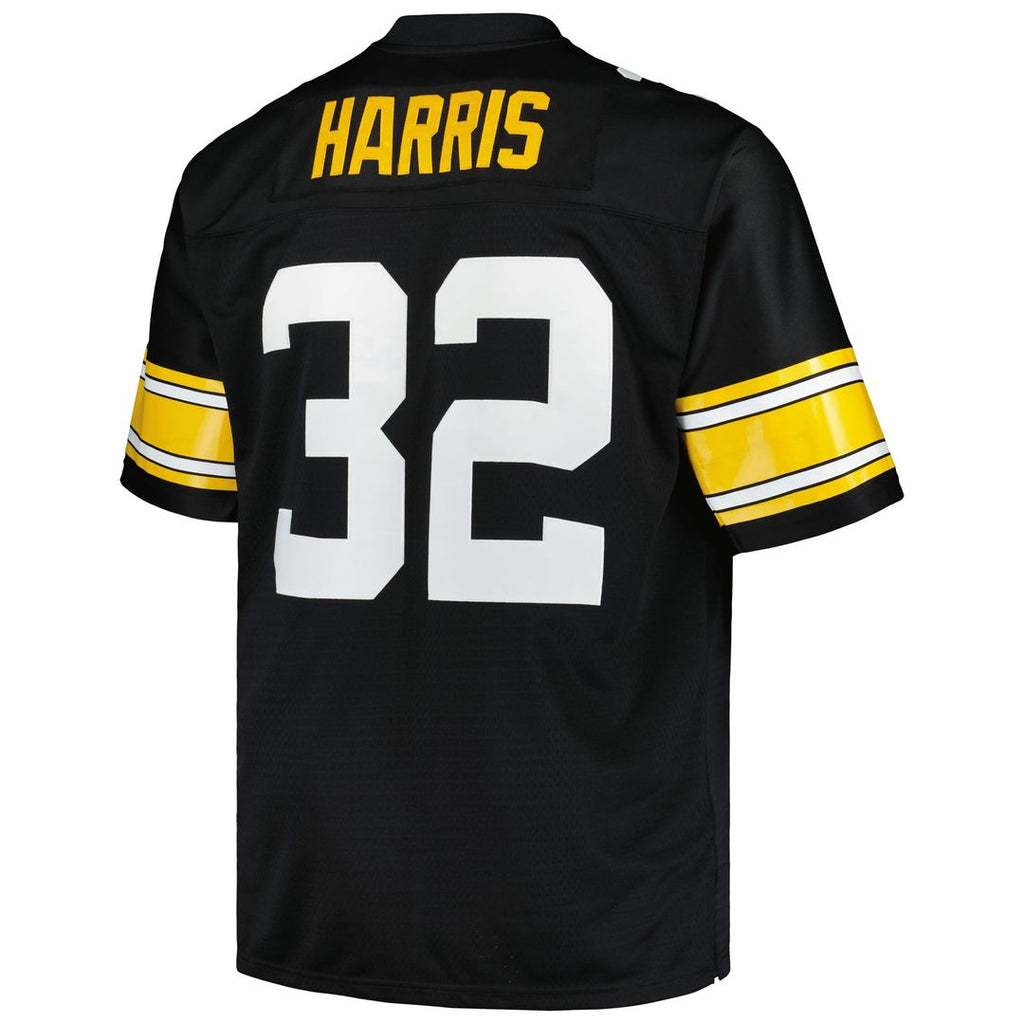Pittsburgh Steelers Franco Harris Black Big & Tall 1976 Legacy Retired Player Jersey product image 6, provided for visual