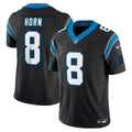 Carolina Panthers Jaycee Horn Black Vapor F.U.S.E. Limited Jersey product image 1, provided for visual reference and product