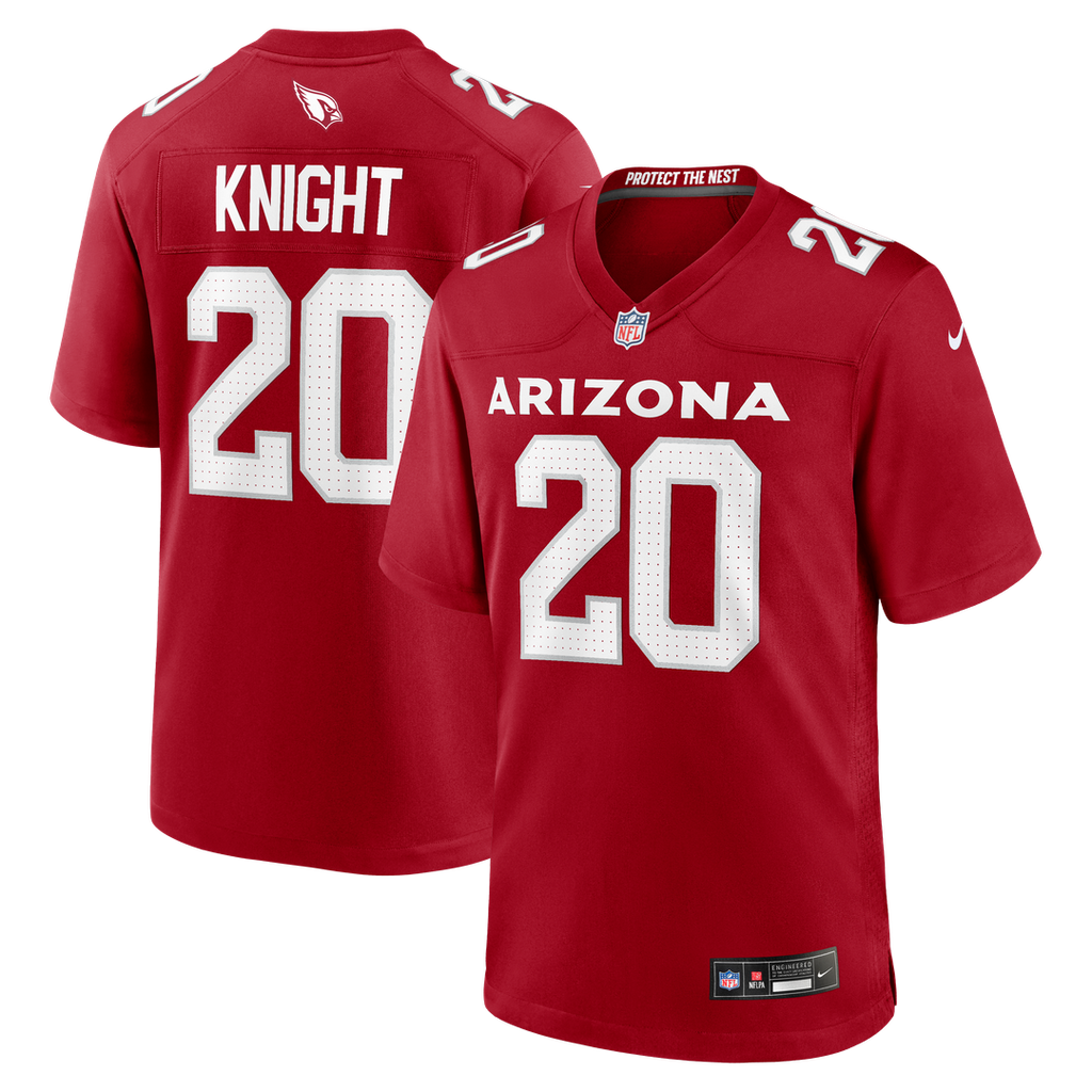 Arizona Cardinals Zonovan Knight Cardinal Team Game Jersey product image 1, provided for visual reference and product detail