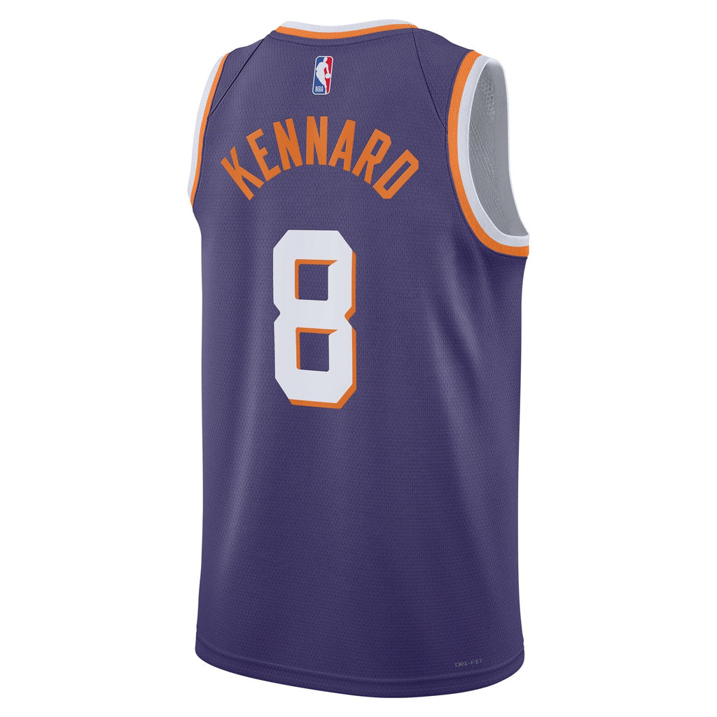 Luke Kennard Phoenix Suns Icon Edition Swingman Jersey - Purple - Unisex product image 4, provided for visual reference and