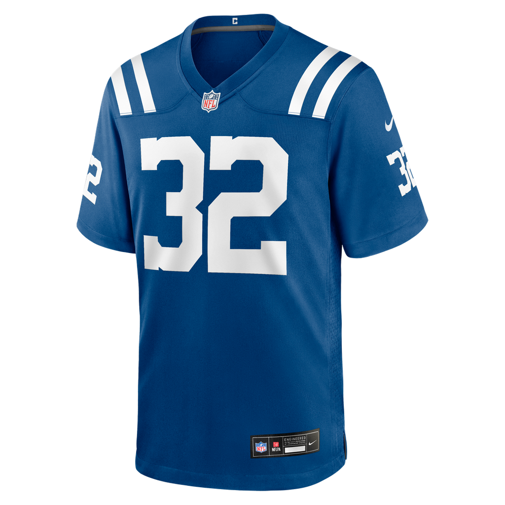 Indianapolis Colts Daniel Scott Royal Team Game Jersey product image 2, provided for visual reference and product detail