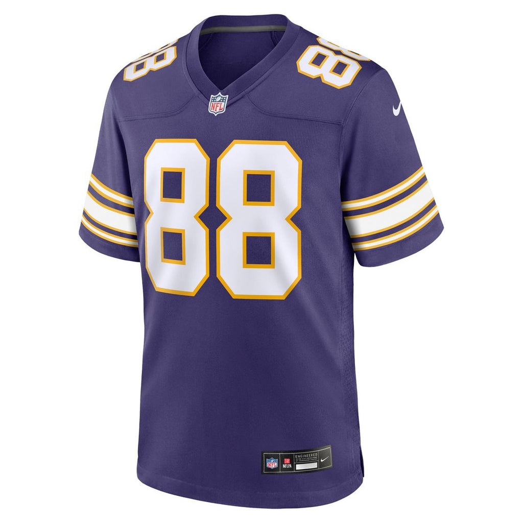 Minnesota Vikings Alan Page Purple Retired Player Alternate Game Jersey product image 2, provided for visual reference and