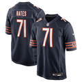 Chicago Bears Ryan Bates Navy Game Jersey product image 1, provided for visual reference and product detail review