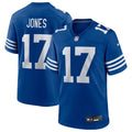 Indianapolis Colts Daniel Jones Royal Alternate Game Jersey product image 1, provided for visual reference and product