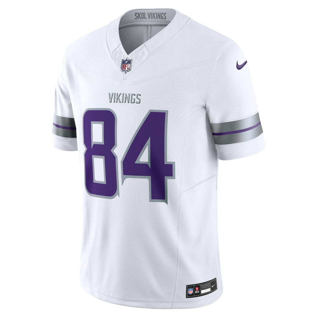 Minnesota Vikings Randy Moss White Alternate Vapor F.U.S.E. Retired Player Limited Jersey product image 2, provided for