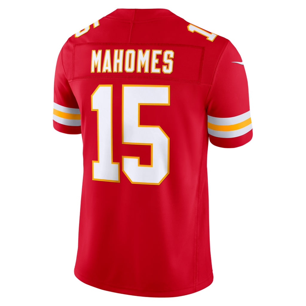 Kansas City Chiefs Patrick Mahomes White Vapor F.U.S.E. Stitched Limited Jersey product image 13, provided for visual