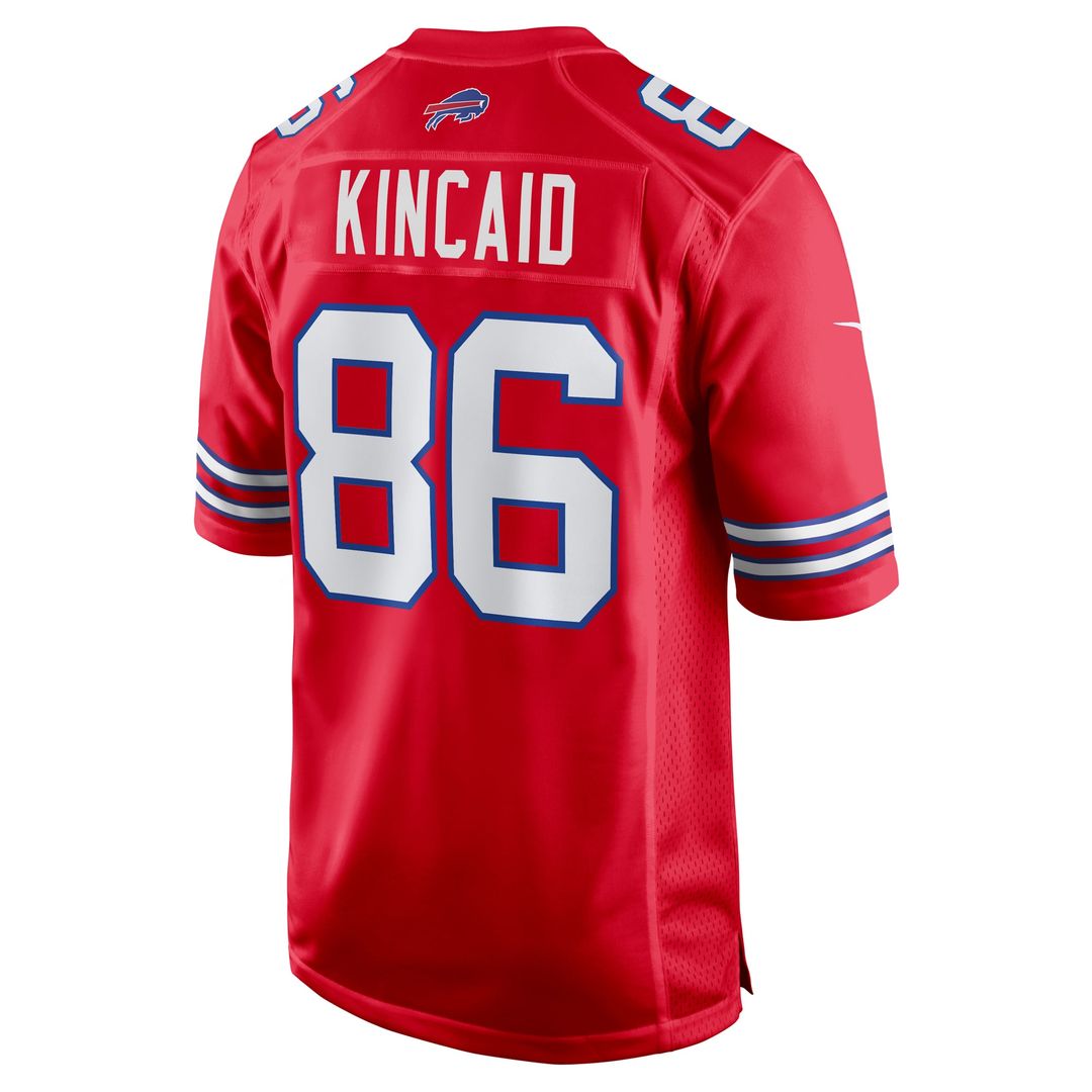 Buffalo Bills Dalton Kincaid White Game Jersey product image 9, provided for visual reference and product detail review