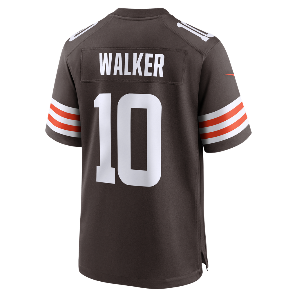 Cleveland Browns Phillip Walker Brown Team Game Jersey product image 3, provided for visual reference and product detail