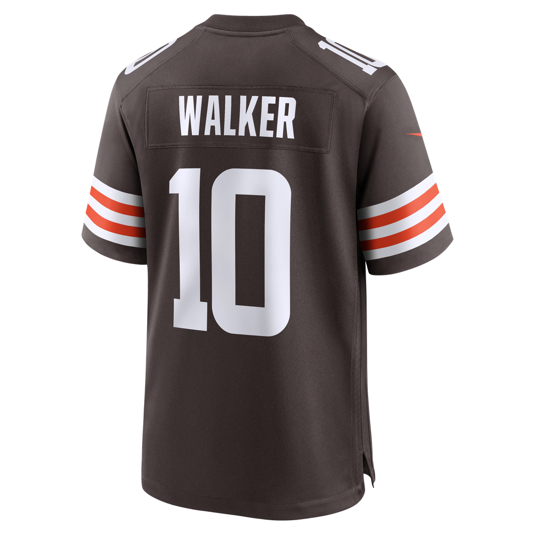 Cleveland Browns Phillip Walker Brown Team Game Jersey product image 3, provided for visual reference and product detail