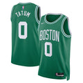 Boston Celtics Icon Edition Swingman Basketball Jersey - Kelly Green - Jayson Tatum - Unisex product image 1, provided for