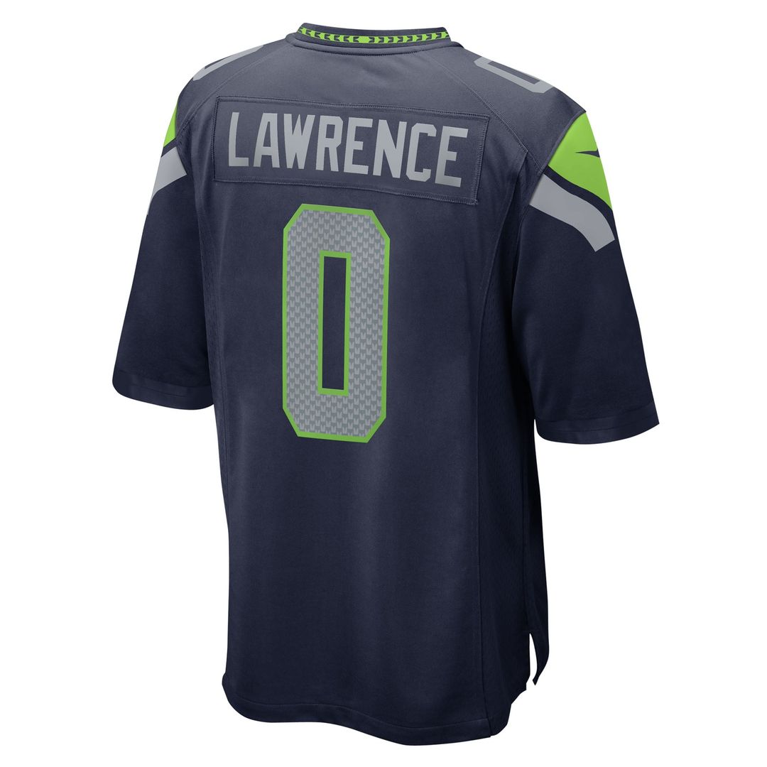 Seattle Seahawks DeMarcus Lawrence College Navy Team Game Jersey product image 3, provided for visual reference and product