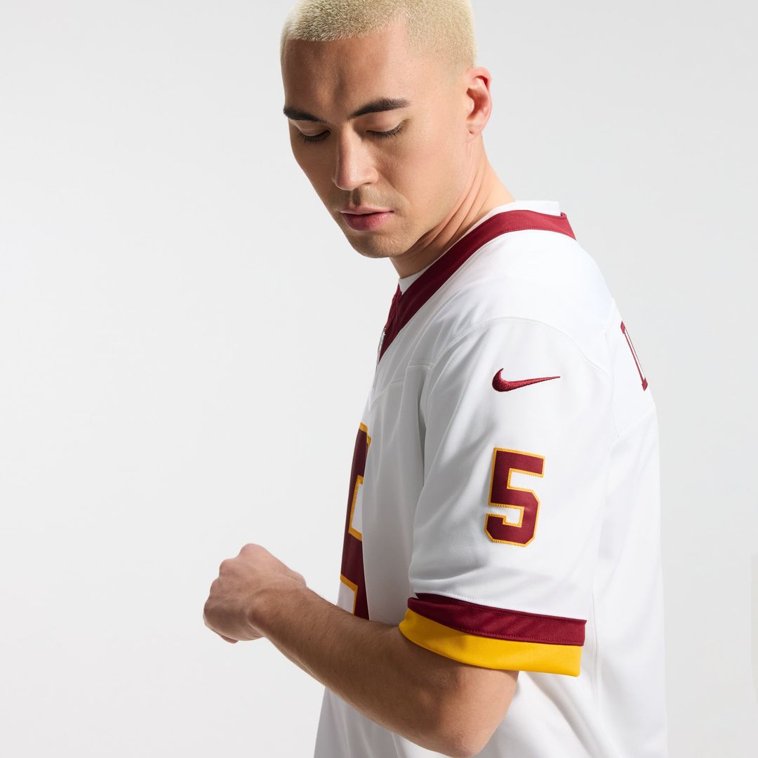 Washington Commanders Jayden Daniels Burgundy Team Vapor F.U.S.E. Stitched Limited Jersey product image 22, provided for
