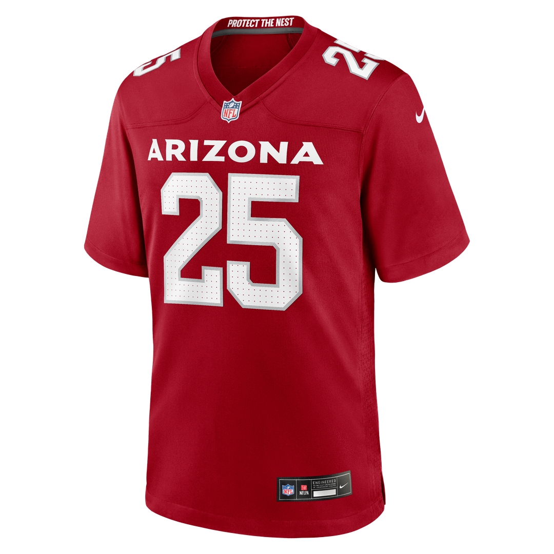 Arizona Cardinals Zaven Collins Cardinal Home Game Jersey product image 2, provided for visual reference and product detail
