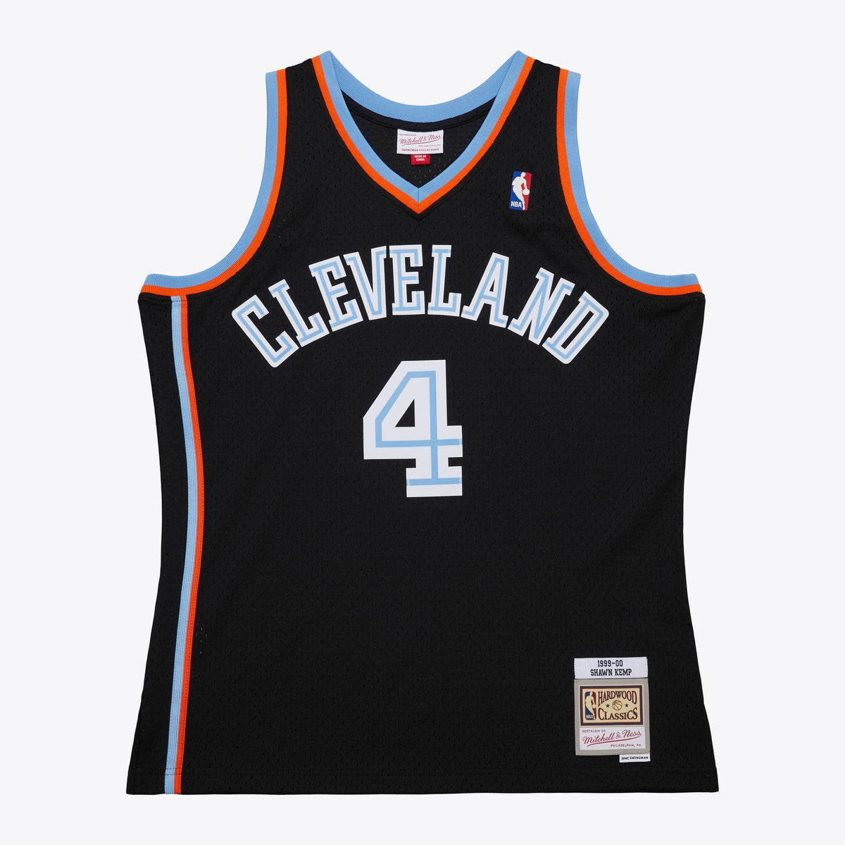 Shawn Kemp Cleveland Cavaliers 1999 Swingman Jersey product image 1, provided for visual reference and product detail review