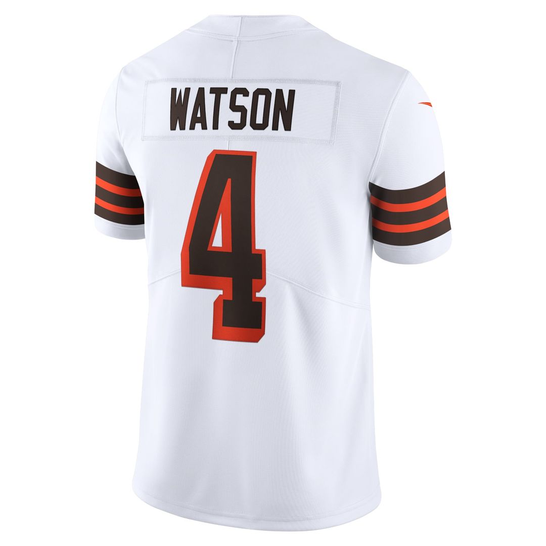 Cleveland Browns Deshaun Watson Brown Vapor Limited Jersey product image 9, provided for visual reference and product detail