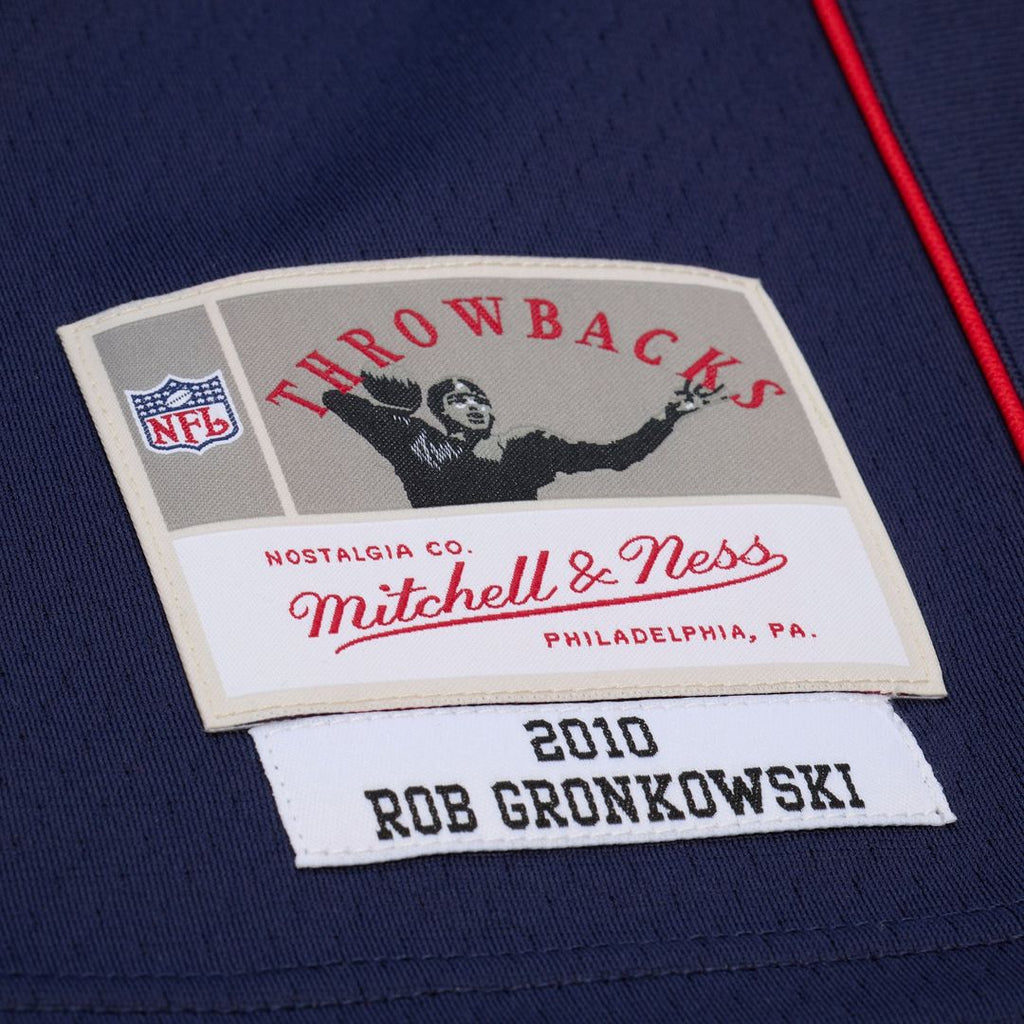 New England Patriots Rob Gronkowski Navy Big & Tall 2010 Legacy Retired Player Jersey product image 5, provided for visual