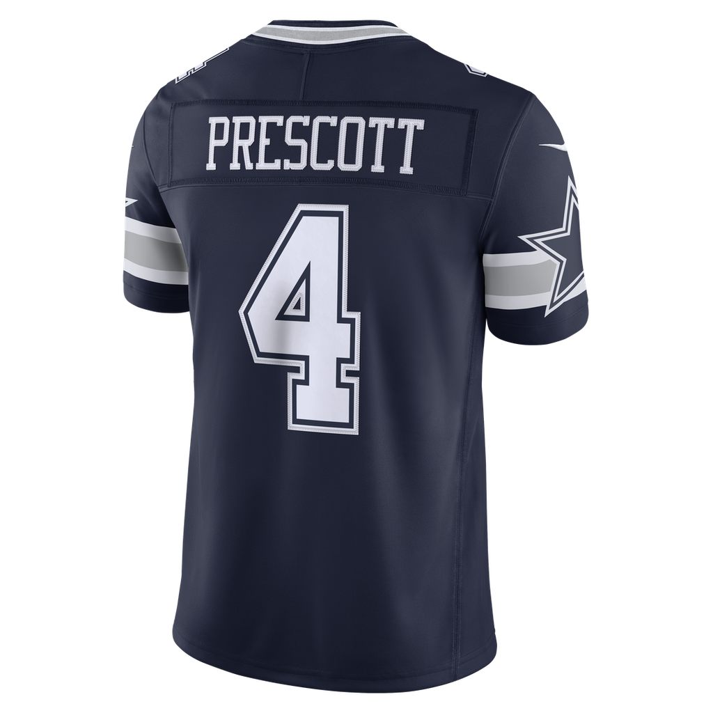 Dallas Cowboys Dak Prescott White Alternate Vapor F.U.S.E. Stitched Limited Jersey product image 9, provided for visual