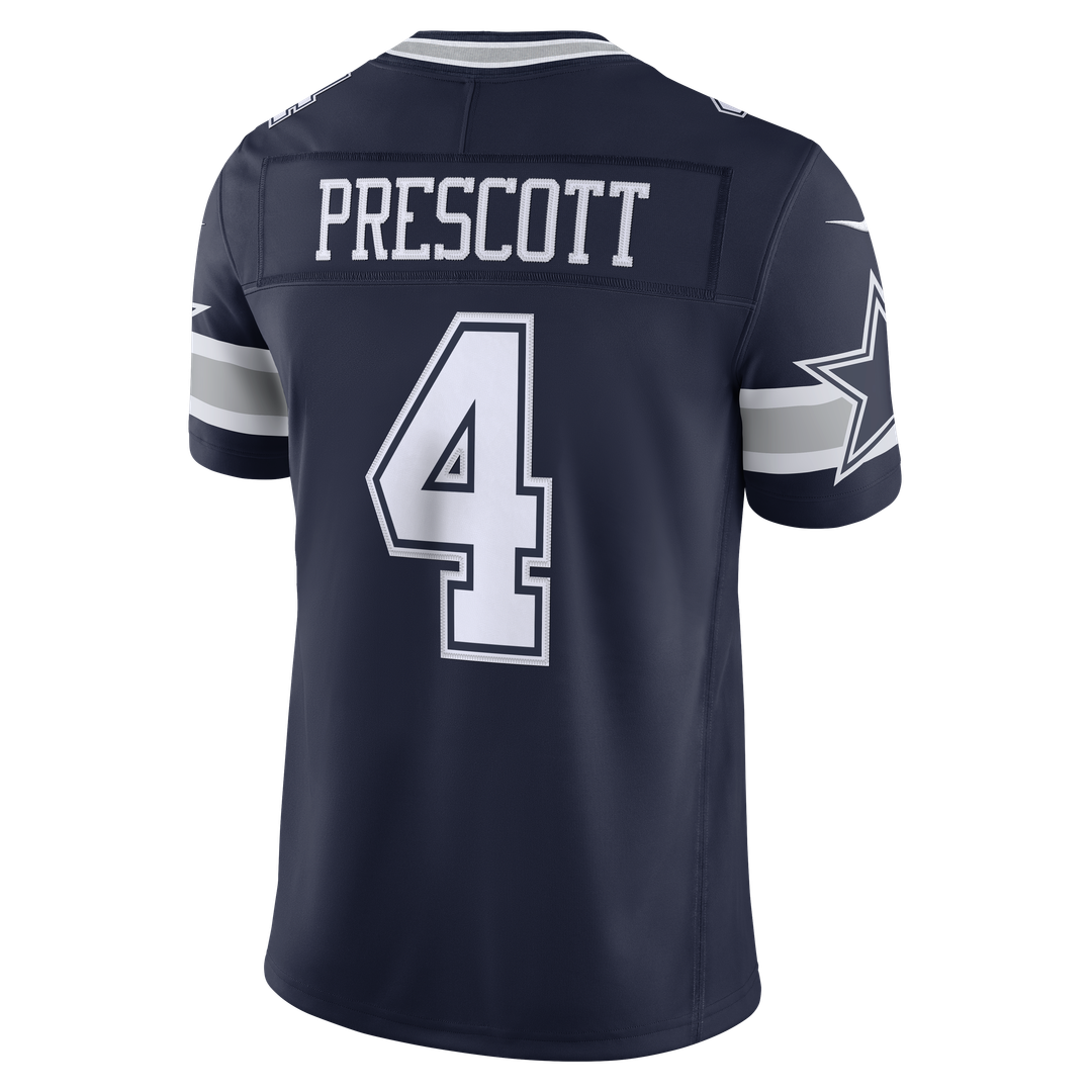 Dallas Cowboys Dak Prescott White Alternate Vapor F.U.S.E. Stitched Limited Jersey product image 9, provided for visual
