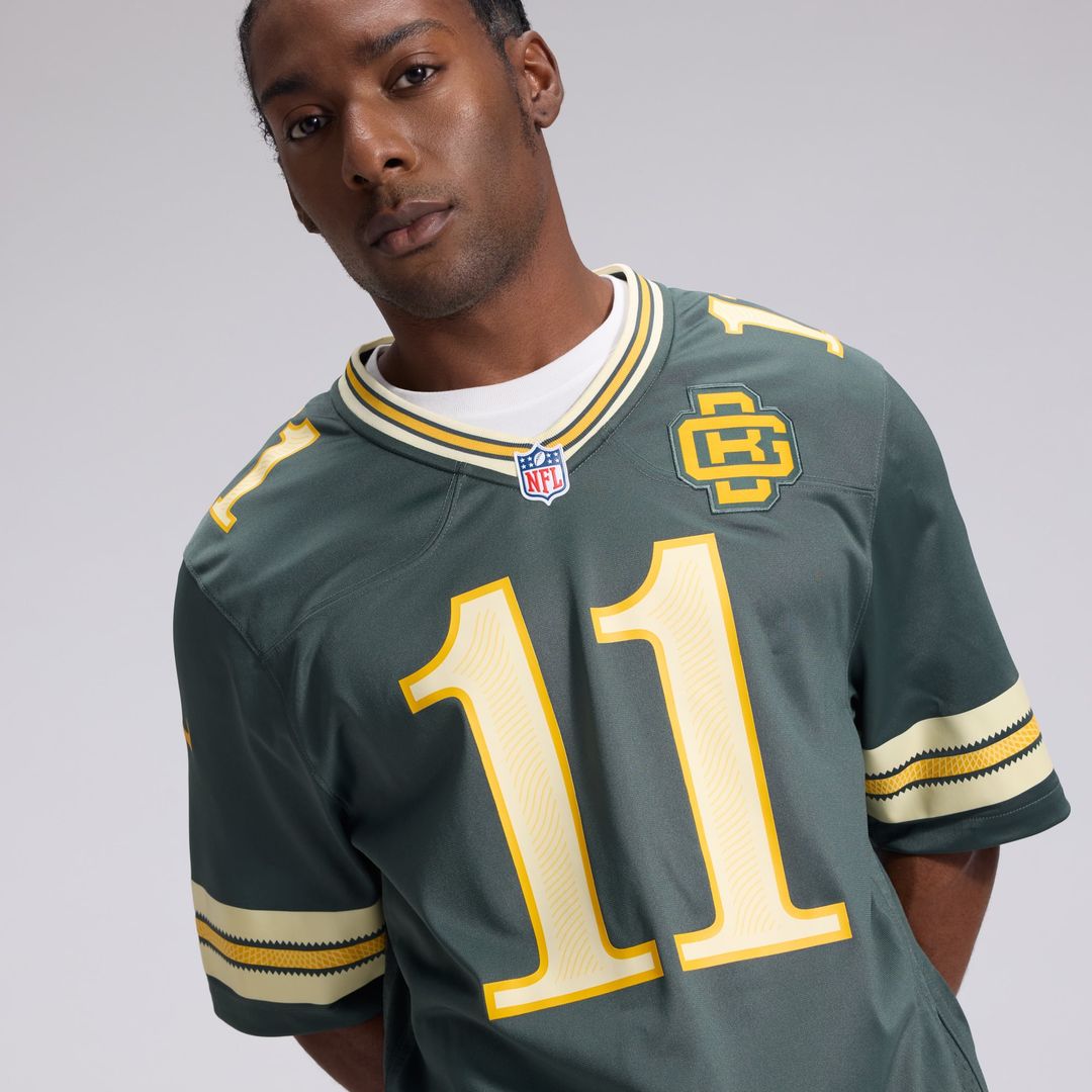 Green Bay Packers Jayden Reed Green 2026 Rivalries Collection Game Jersey product image 9, provided for visual reference and