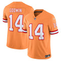 Tampa Bay Buccaneers Chris Godwin Orange Vapor F.U.S.E. Limited Jersey product image 1, provided for visual reference and