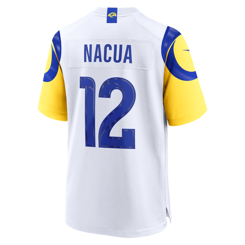 Los Angeles Rams Puka Nacua Royal Team Game Player Jersey product image 29, provided for visual reference and product detail