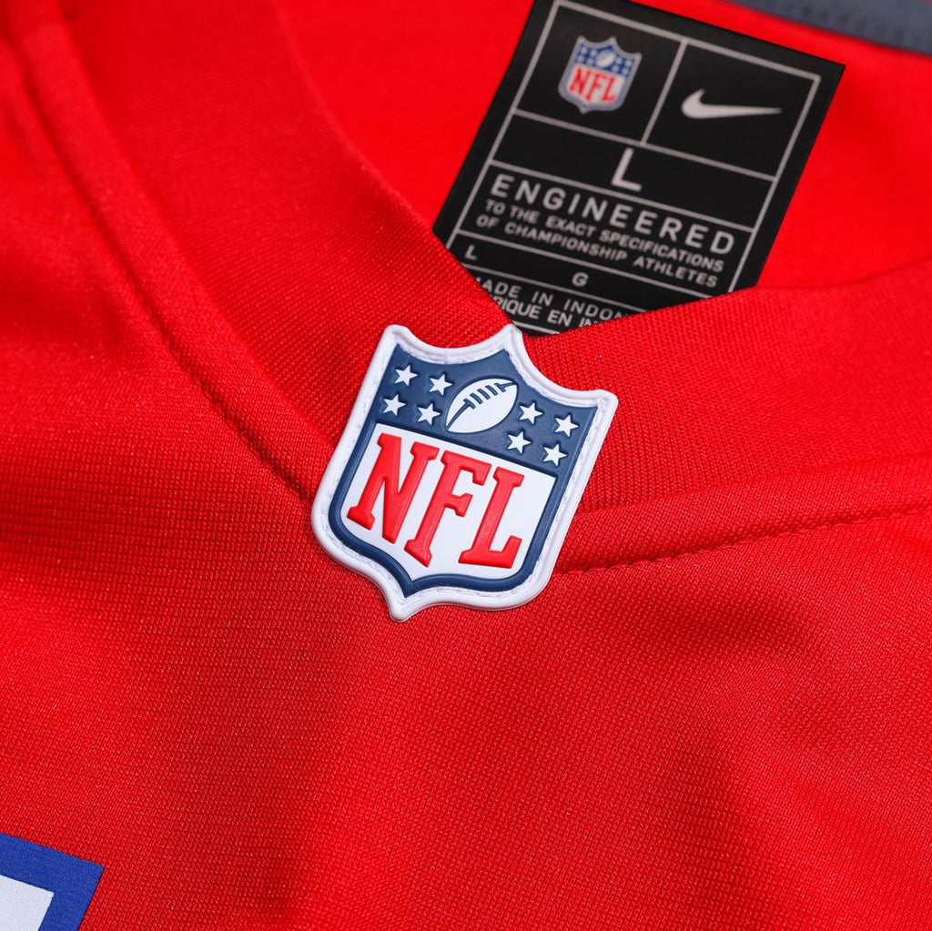 New England Patriots Rob Gronkowski Red Alternate Retired Player Game Jersey product image 5, provided for visual reference