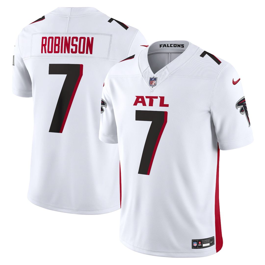 Atlanta Falcons Bijan Robinson Black Alternate Vapor F.U.S.E. Limited Jersey product image 21, provided for visual reference