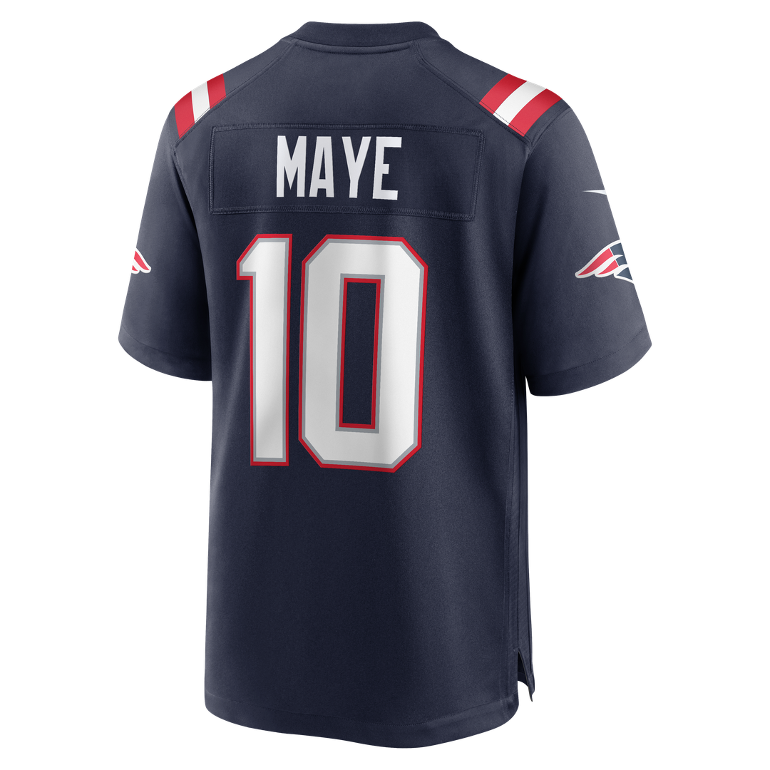 New England Patriots Drake Maye Navy Player Game Jersey product image 21, provided for visual reference and product detail