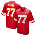 Kansas City Chiefs Jaylon Moore Red Team Game Jersey product image 1, provided for visual reference and product detail review