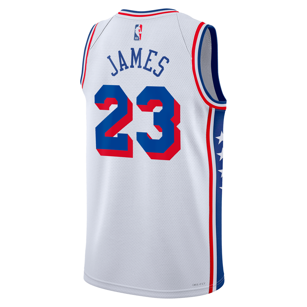 Philadelphia 76ers Nike Association Edition Swingman Jersey product image 4