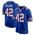 Buffalo Bills Dorian Williams Royal Home Game Jersey product image 1, provided for visual reference and product detail review