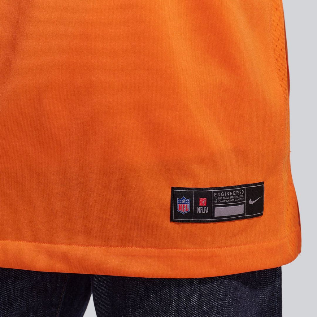 Denver Broncos Patrick Surtain II Orange Team Game Jersey product image 10, provided for visual reference and product detail