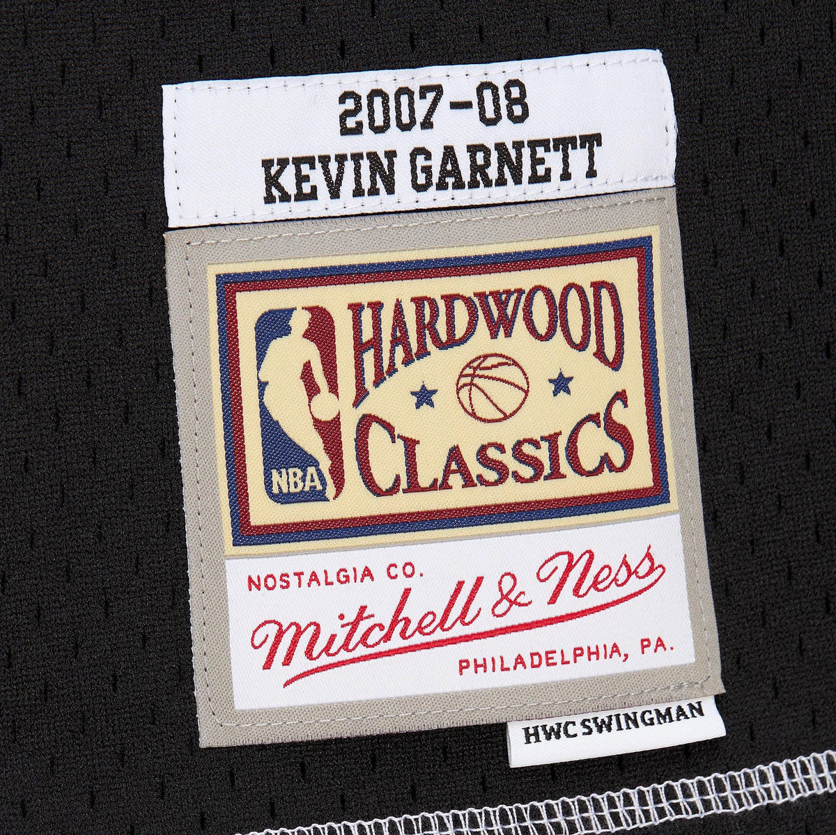 Boston Celtics Mitchell & Ness Kevin Garnett 2007 Contrast product image 7