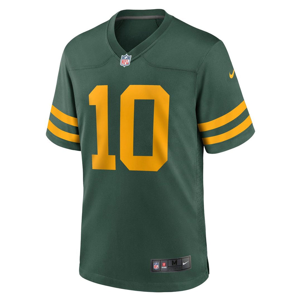 Green Bay Packers Love Green Alternate Game Jersey product image 2, provided for visual reference and product detail review