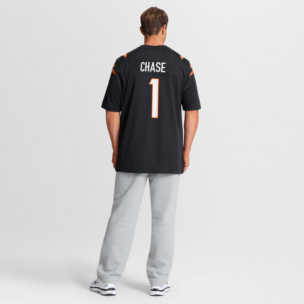 Cincinnati Bengals Ja'Marr Chase Orange Alternate Game Jersey product image 20, provided for visual reference and product