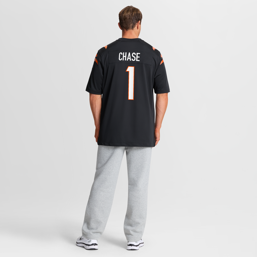 Cincinnati Bengals Ja'Marr Chase Orange Alternate Game Jersey product image 20, provided for visual reference and product