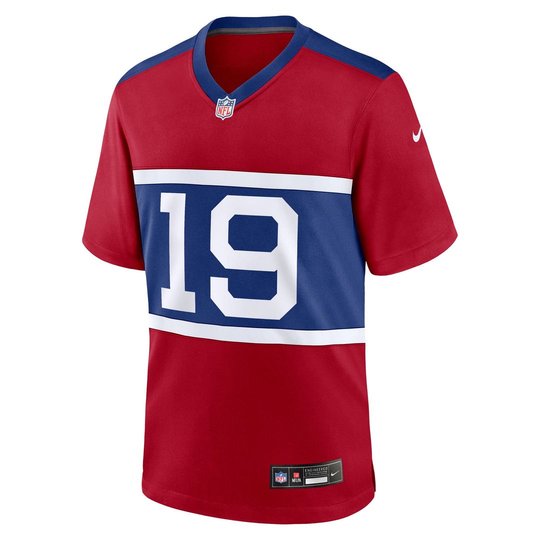 New York Giants Jameis Winston Century Red Alternate Game Jersey product image 8, provided for visual reference and product