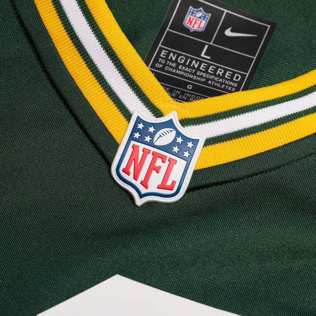 Green Bay Packers Zaire Franklin Green Game Jersey product image 6, provided for visual reference and product detail review