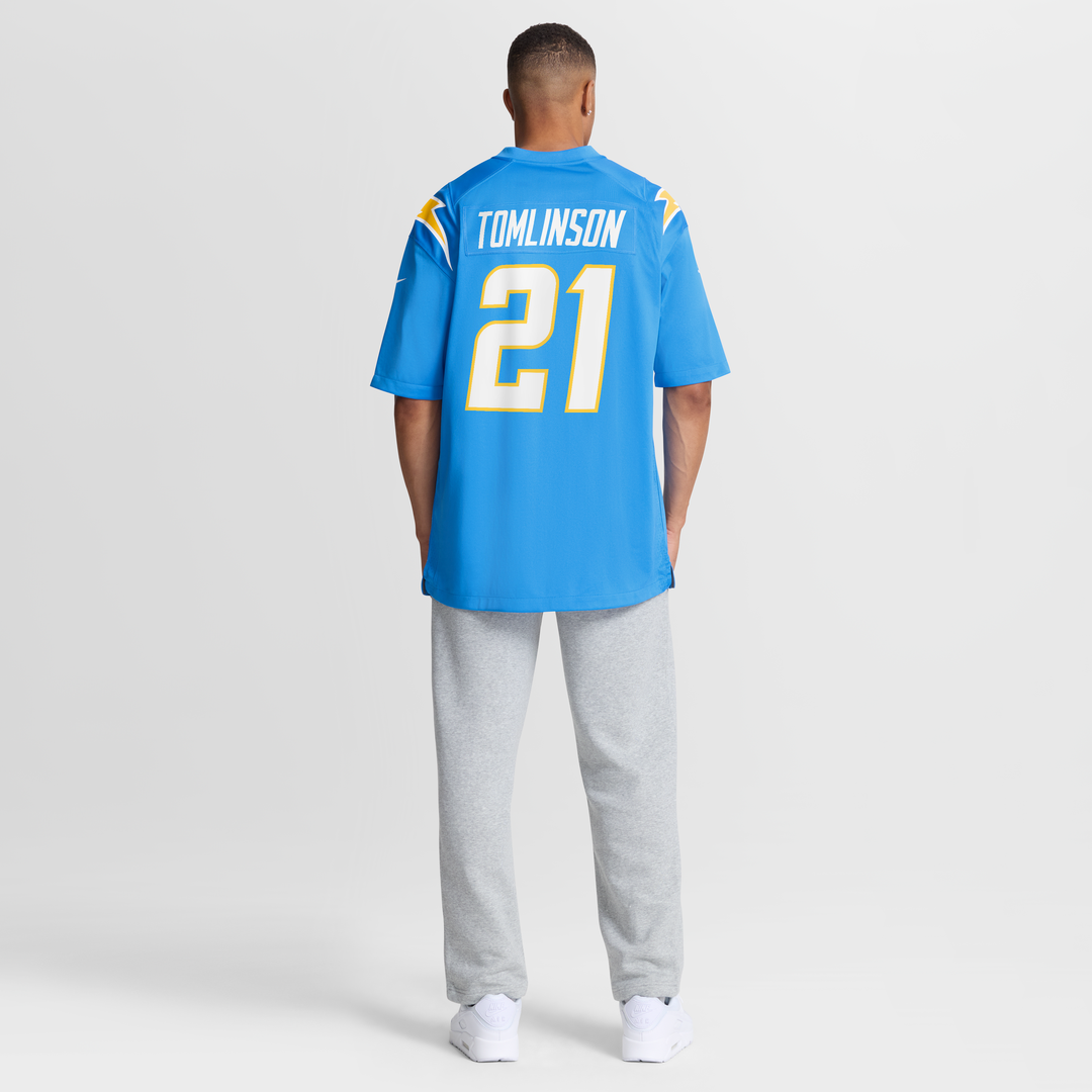 Los Angeles Chargers LaDainian Tomlinson Powder Blue Game Retired Player Jersey product image 8, provided for visual