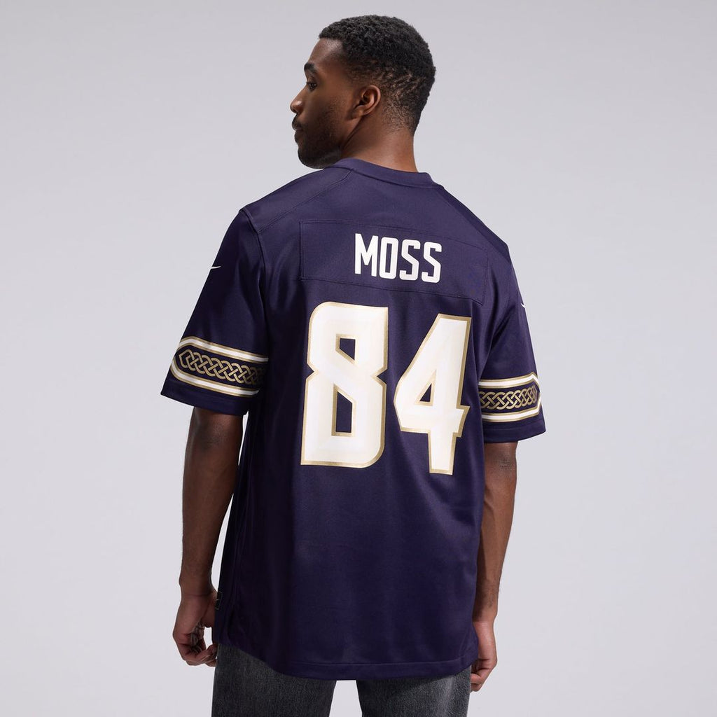 Minnesota Vikings Randy Moss Purple 2026 Rivalries Collection Game Jersey product image 3, provided for visual reference and