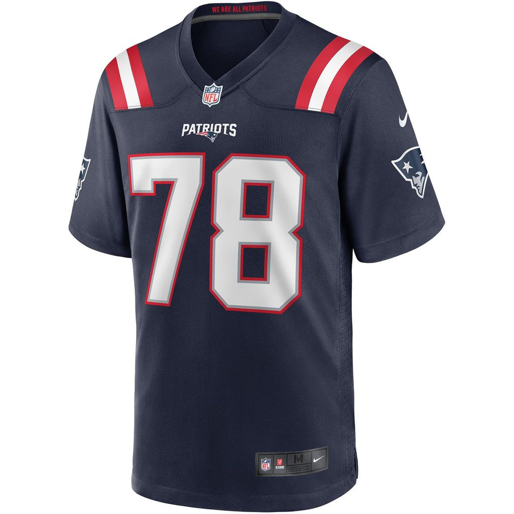 New England Patriots Bruce Armstrong Navy Game Retired Player Jersey product image 2, provided for visual reference and
