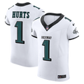 Philadelphia Eagles Jalen Hurts White Vapor F.U.S.E. Elite Jersey product image 1, provided for visual reference and product